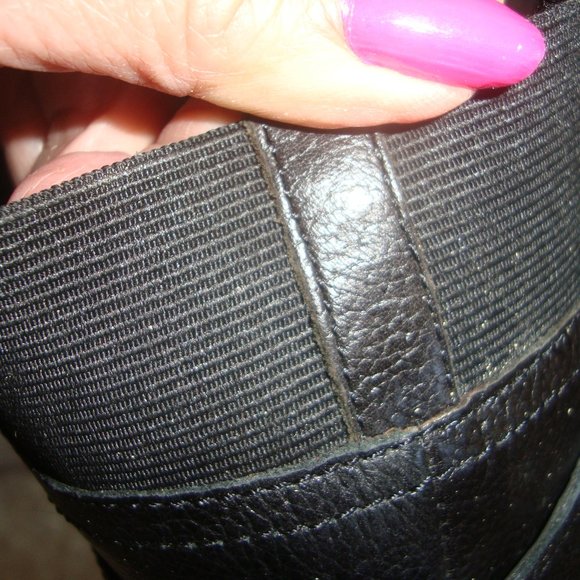 Naturalizer Jessie Tall Leather Buckle Riding Boots Womens Black. Size 8M - Picture 11 of 11